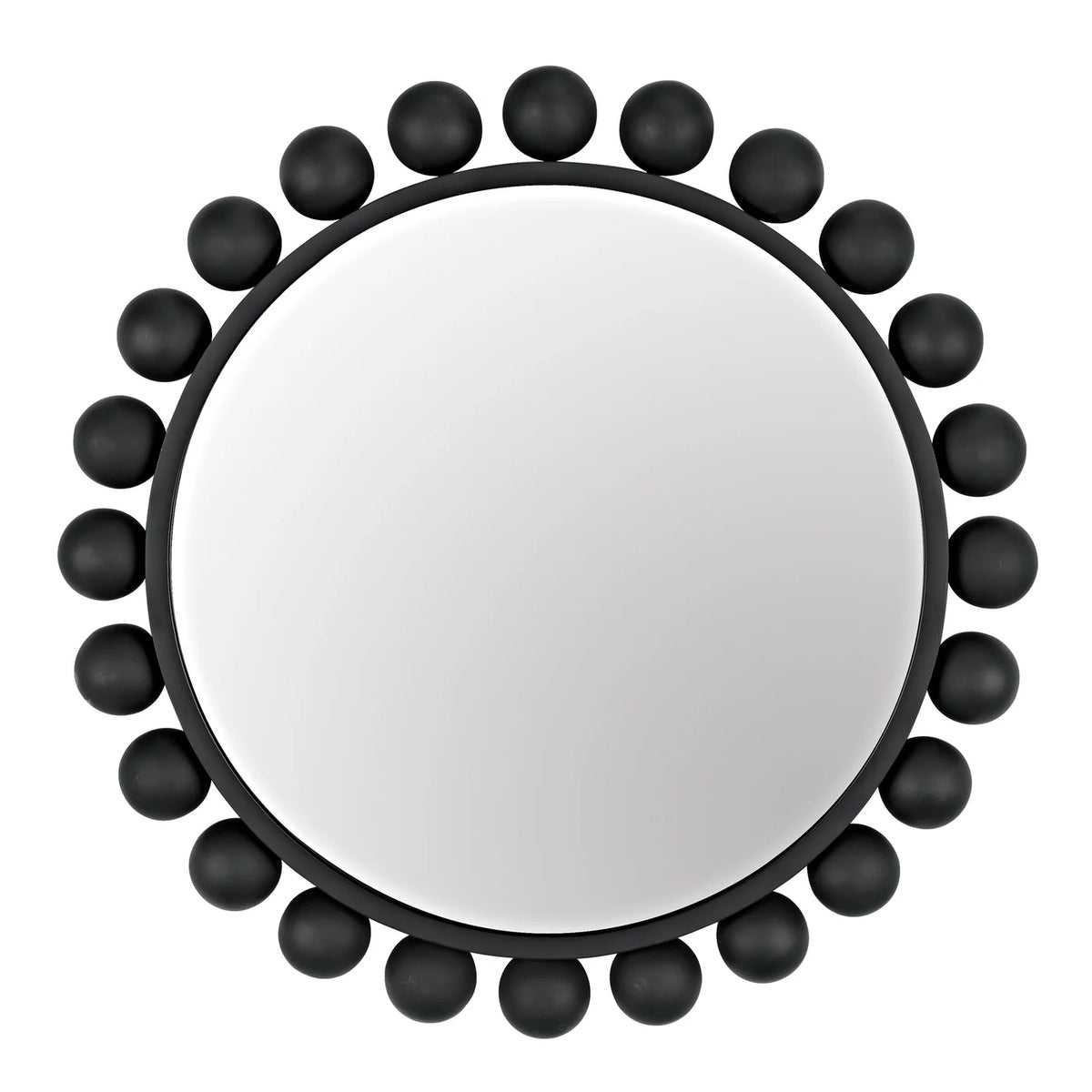 Mandala Mirror, Black