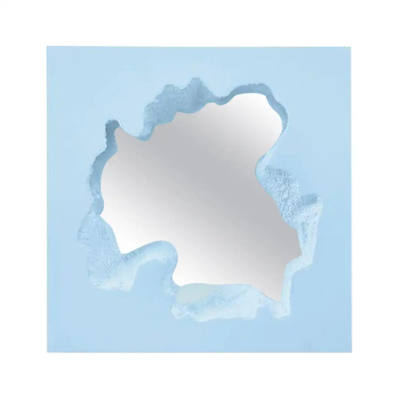Broken Square Mirror, Blue, Limited Edition