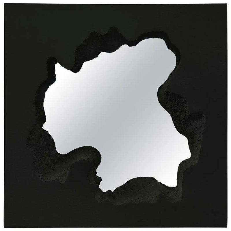 Broken Square Mirror, Black, Limited Edition