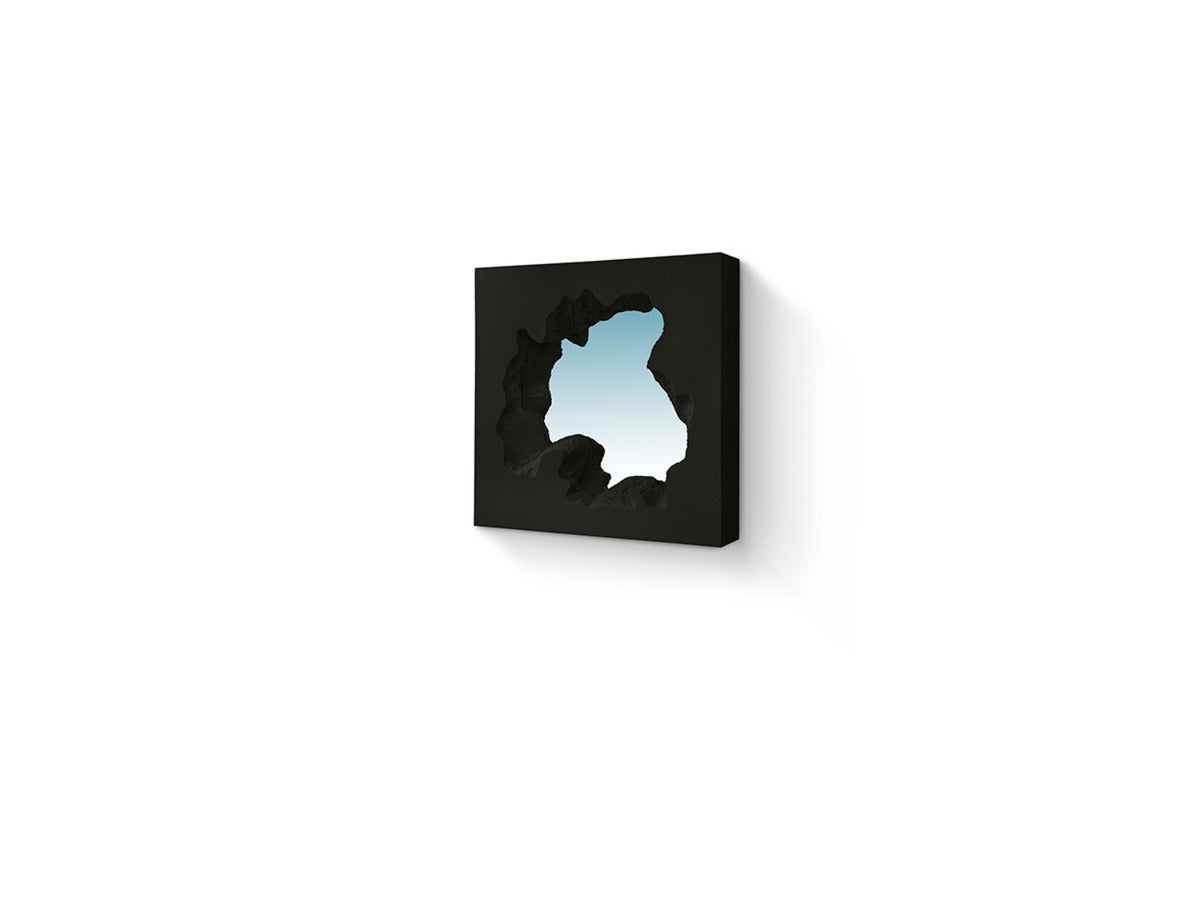 Broken Square Mirror, Black, Limited Edition